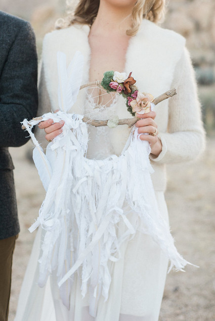 Bohemian desert wedding inspiration