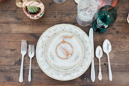 Bohemian desert wedding inspiration