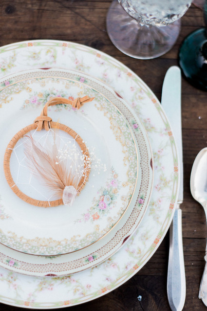 Bohemian desert wedding inspiration