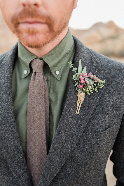 Bohemian boutonnière