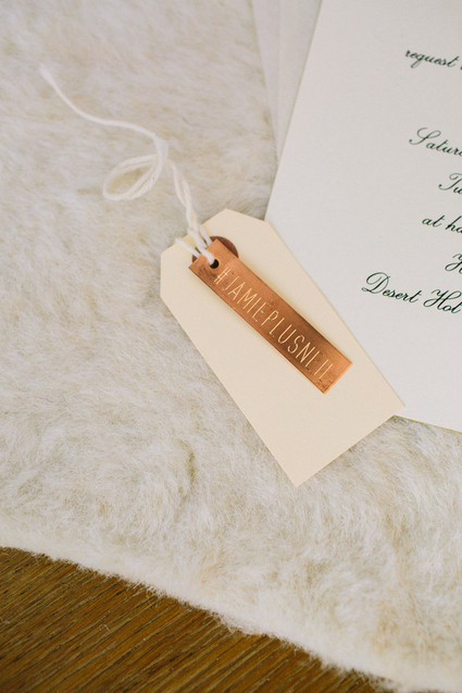 Wedding tags