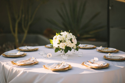 Wedding tablescape