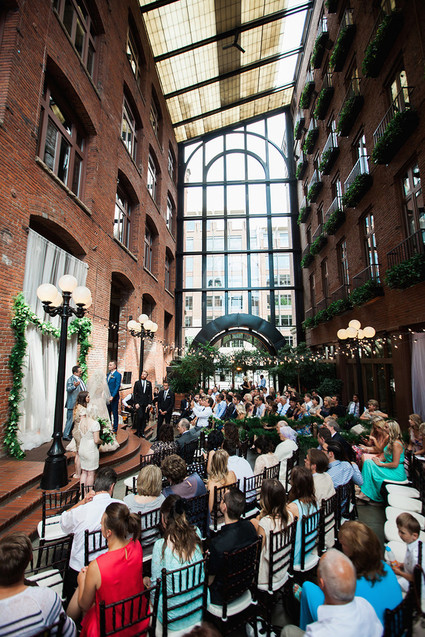 Elegant Seattle wedding ceremony