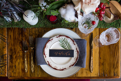 Elegant place setting Inspiration