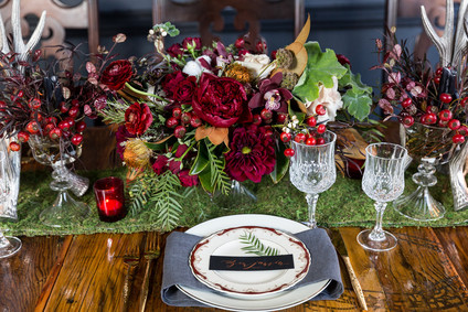 Moody wedding inspiration Inspiration