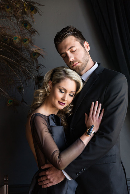 Moody wedding inspiration