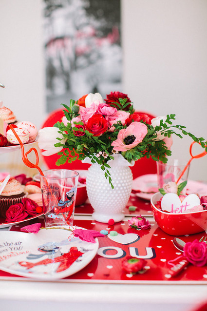 Kids Valentine's Day party Inspiration