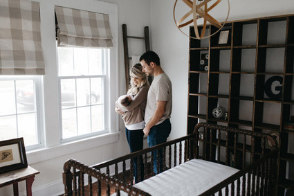 neutral newborn photos