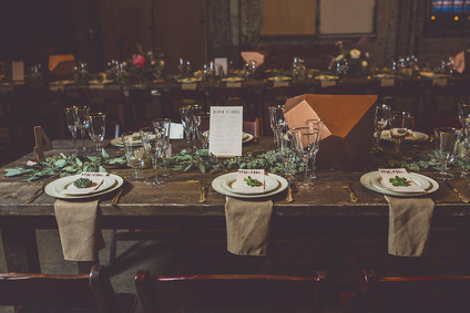 Wedding tablescape