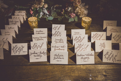 Escort card display