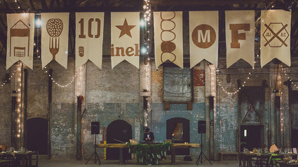 Whimsical wedding decor