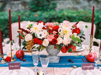Romantic tablescape