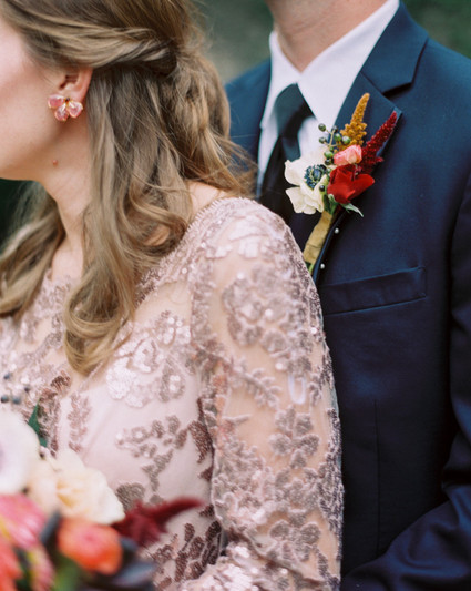 Groom's boutonnière