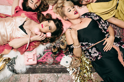 Girly Valentine's Day party