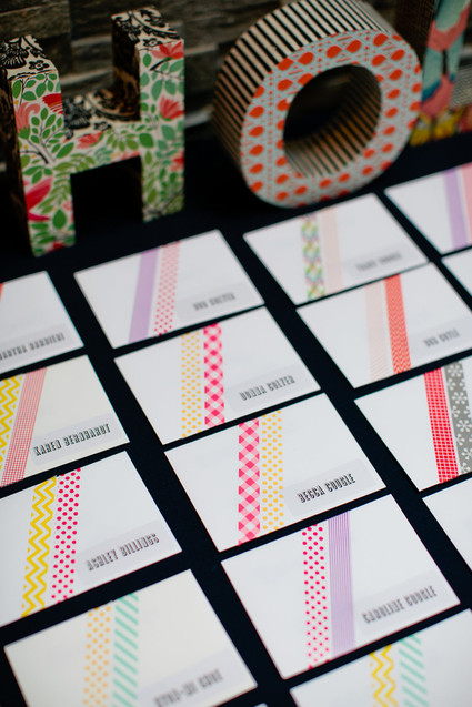 Escort cards Inspiration