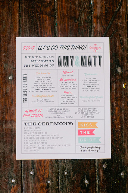 Wedding invitation