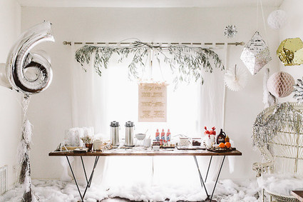 winter wonderland birthday party Inspiration