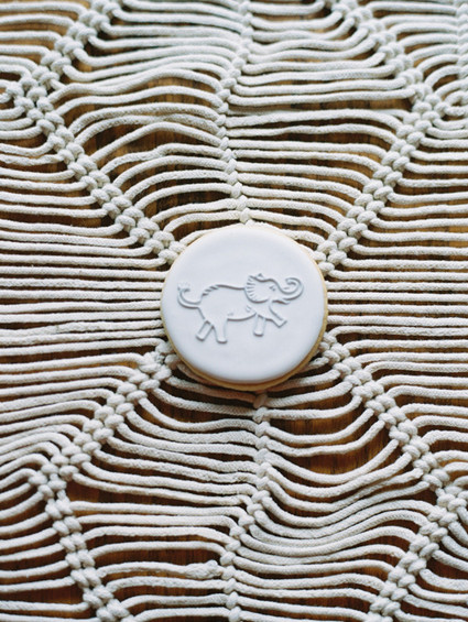 sweet baby shower cookies