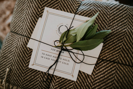 DIY Barn wedding place setting