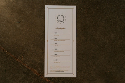 Wedding invitation