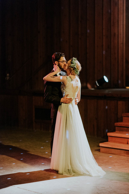 First dance portrait