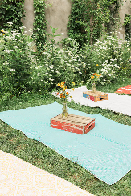 Picnic wedding