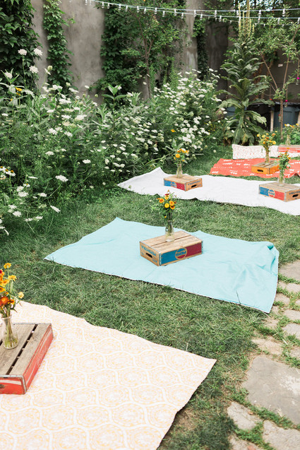 Picnic wedding