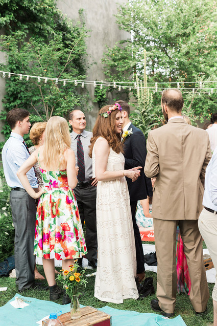 Picnic wedding