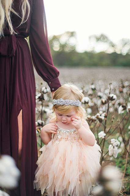 Cotton field family photos