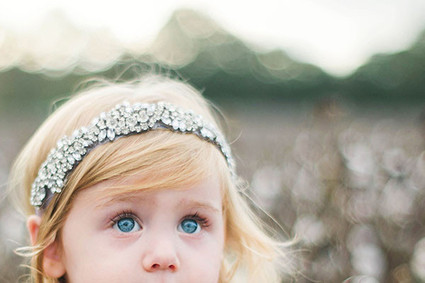 sparkly girl's headband