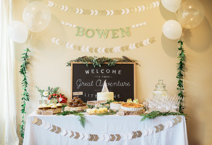 adventure baby shower ideas