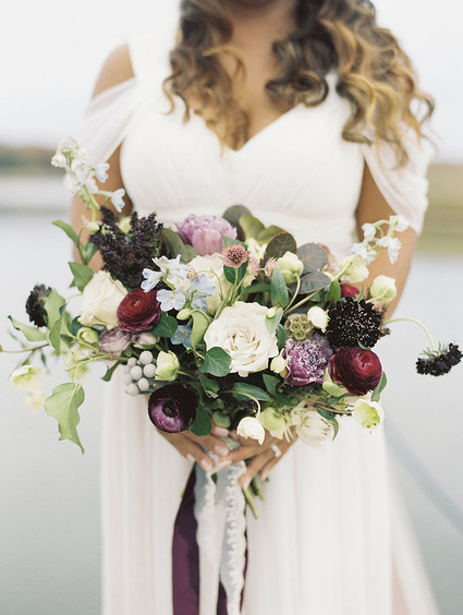 Romantic seaside wedding inspiration