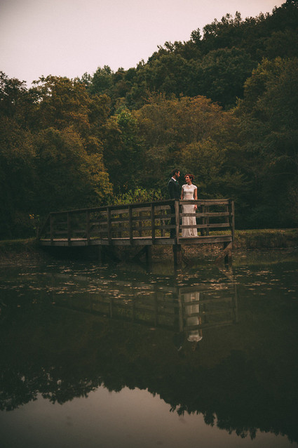 DIY woodsy wedding