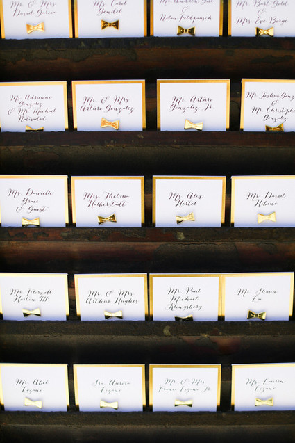 Escort card display