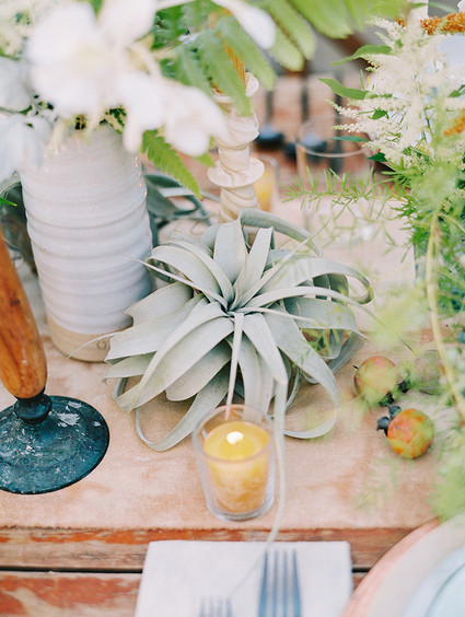 Vintage french country tablescape