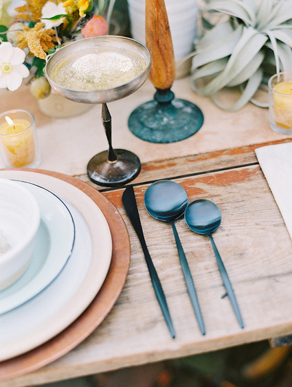 Vintage french country tablescape