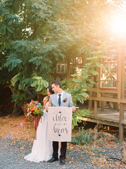 Wedding signage