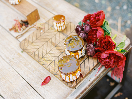 Fall jewel toned wedding