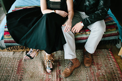 Malibu airstream engagement session