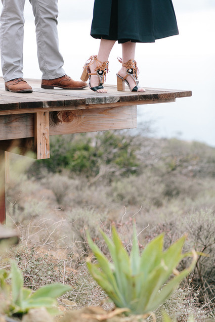 Malibu airstream engagement session