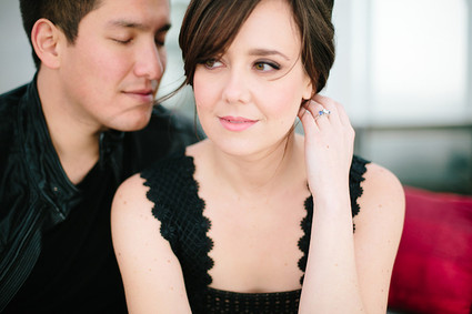 Malibu airstream engagement session