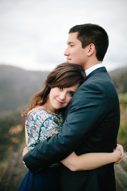 Malibu airstream engagement session