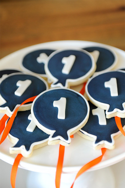 First birthday cookies