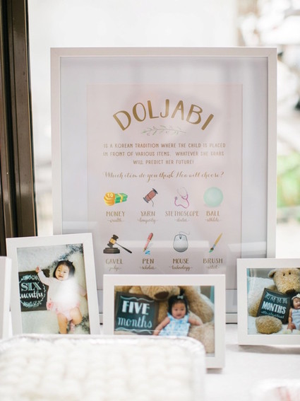 Feminine pink first birthday ideas