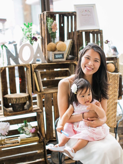 Feminine pink first birthday ideas