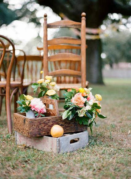 Vintage Flordia summer wedding