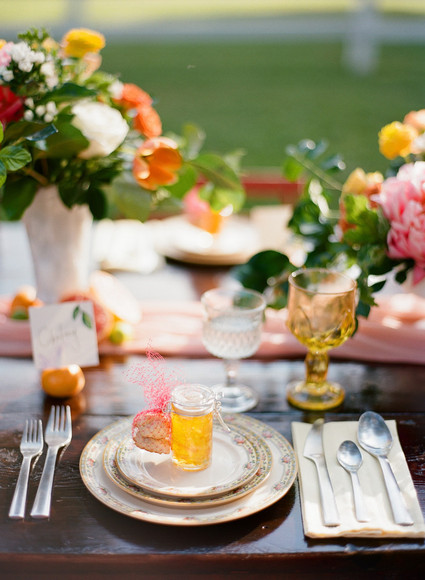 Vintage Flordia summer wedding