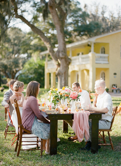 Vintage Flordia summer wedding