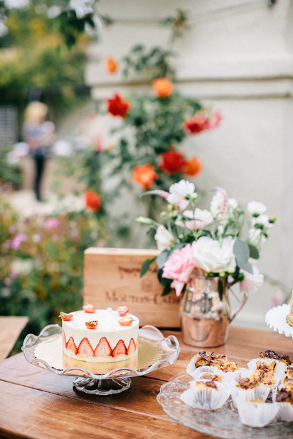 Strawberry cake