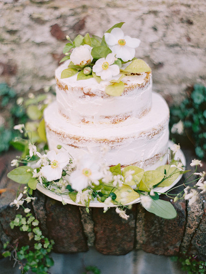 Spring wedding cake